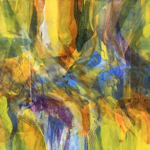 31 Entangled, oil on canvas, 40x72 inches