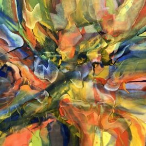 25 Follow Me, oil on canvas, 60x60 inches