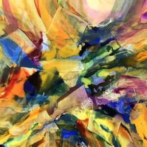 Paradise Revisited, oil on canvas, 60x60 inches